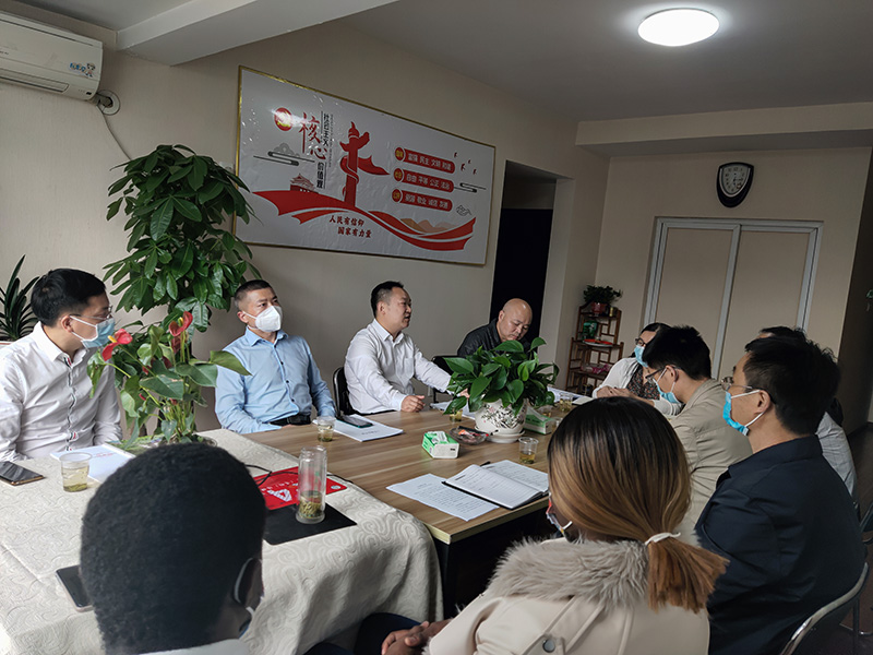 杜国正督导“冈比亚（湖北）境外经济贸易合作区建设